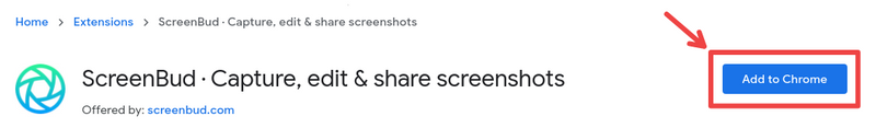 How to add ScreenBud to Chrome